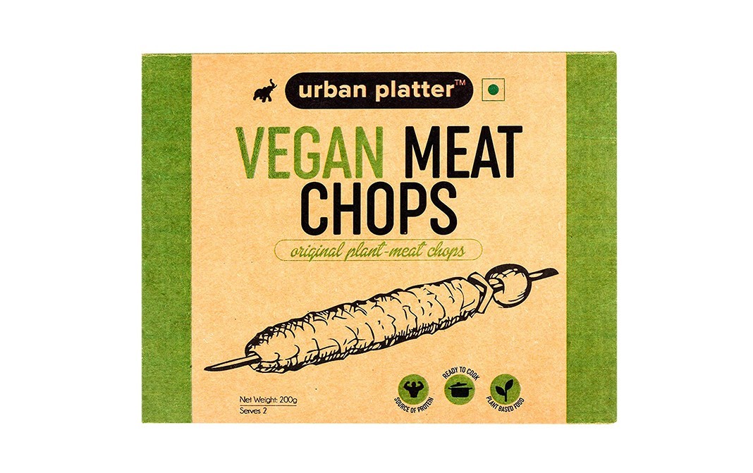 Urban Platter Vegan Meat Chops    Box  200 grams